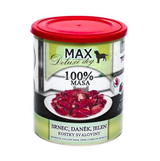 MAX Deluxe Dog SRNEC, DANĚK, JELEN 800g - Sokol Falco