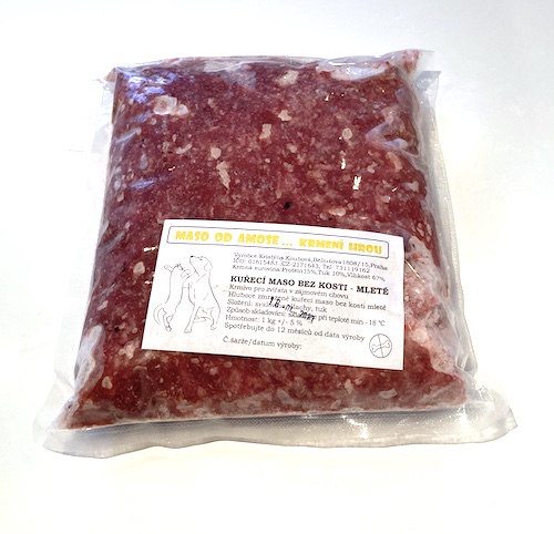 Kuřecí maso bez kosti 1kg - Maso od Amose