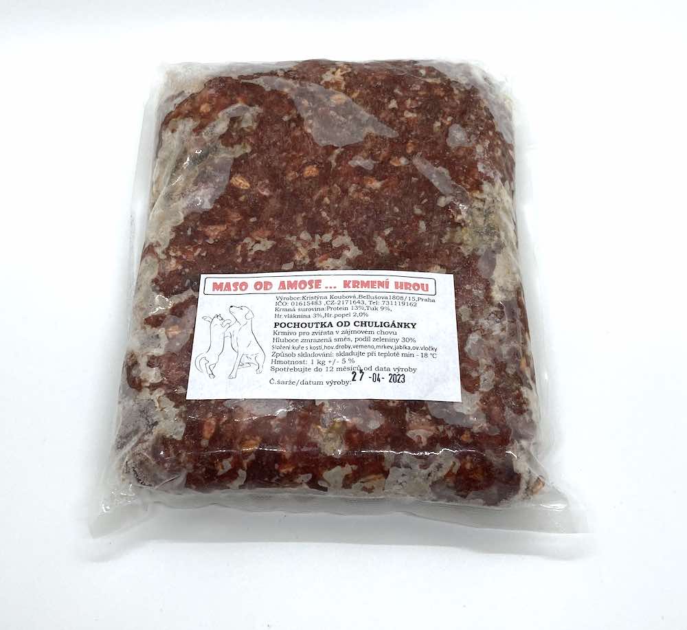Pochoutka od Chuligánky 1kg - Maso od Amose