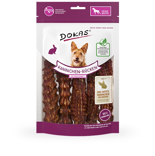 Dokas - Králičí hřbet s kostí 120 g