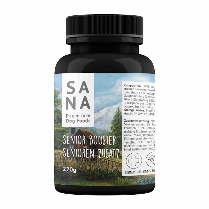 SANA Senior Booster - Přírodní doplněk pro stárnoucí psy 220g