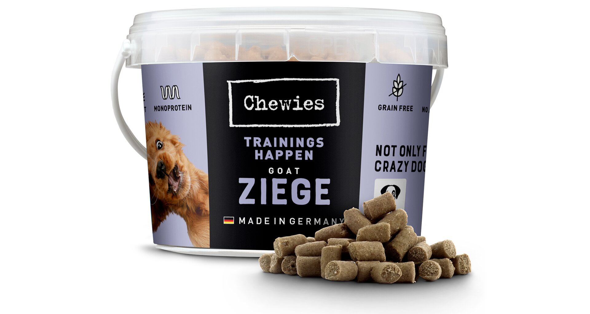 Chewies Trainings-Happen Ziege – kozí 300 g