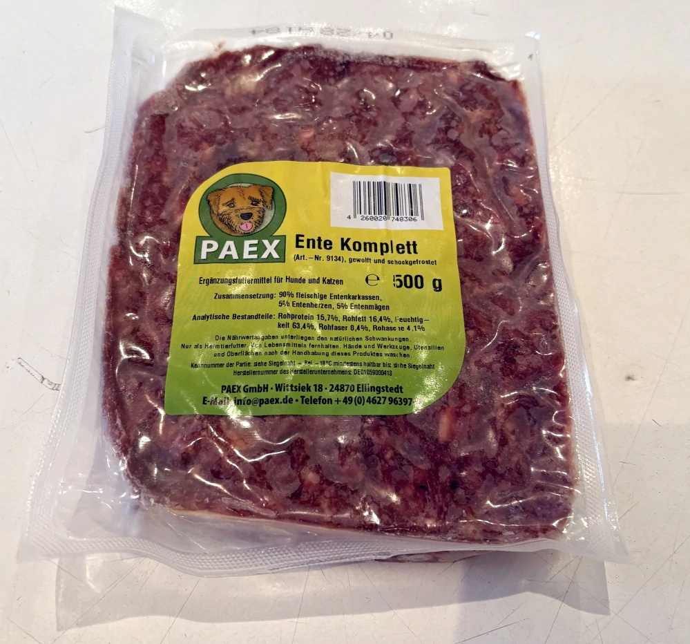 PAEX Kachna KOMPLET 500 g (NOVINKA)