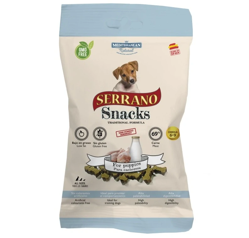 Serrano Snack for Puppies 100g