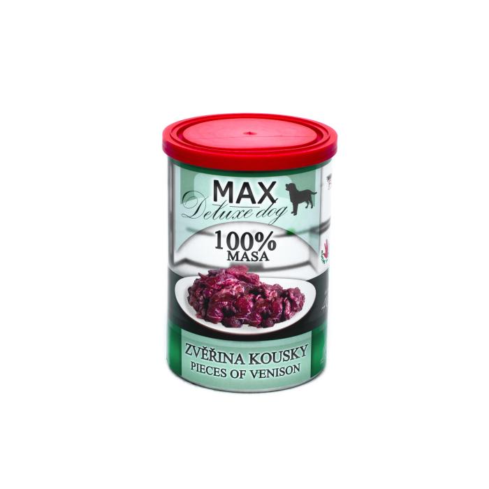 MAX Deluxe Dog zvěřina kousky 400g - Sokol Falco - Sokol Falco