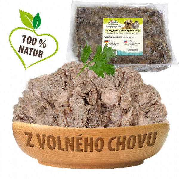 PAEX Dršťky jehněčí zelené neprané 500 g 