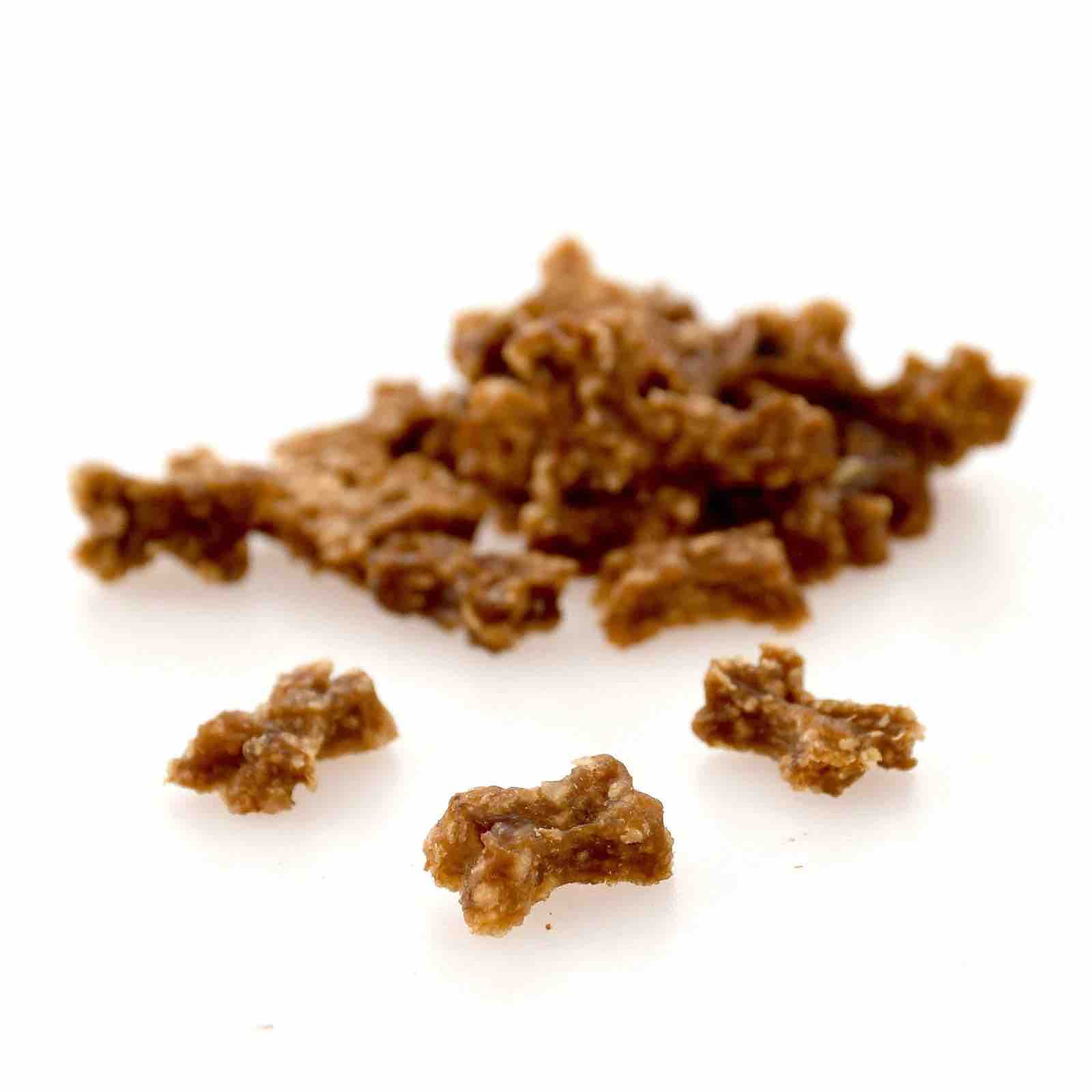 Kachní mini pamlsky s meruňkou a řasou 100g - SANA 