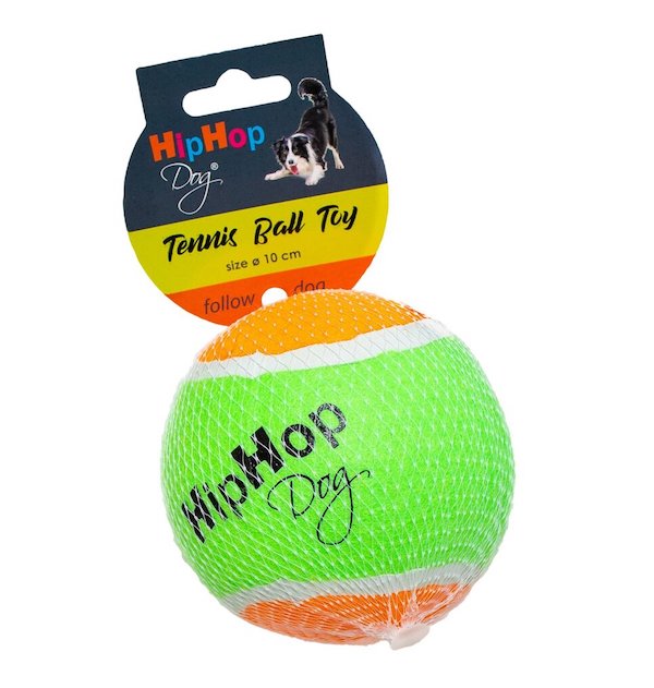 Velký tenisový míč 10 cm HIPHOP DOG
