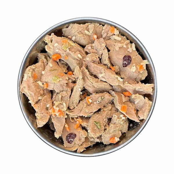 Fidelis - Vařené menu králík s rýží, mrkví a brusinkami 400g (DOPRODEJ)