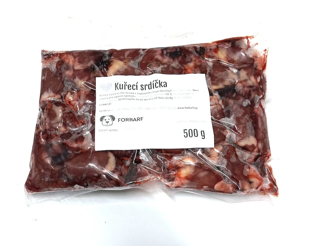 Forbarf | Kuřecí srdíčka 500g