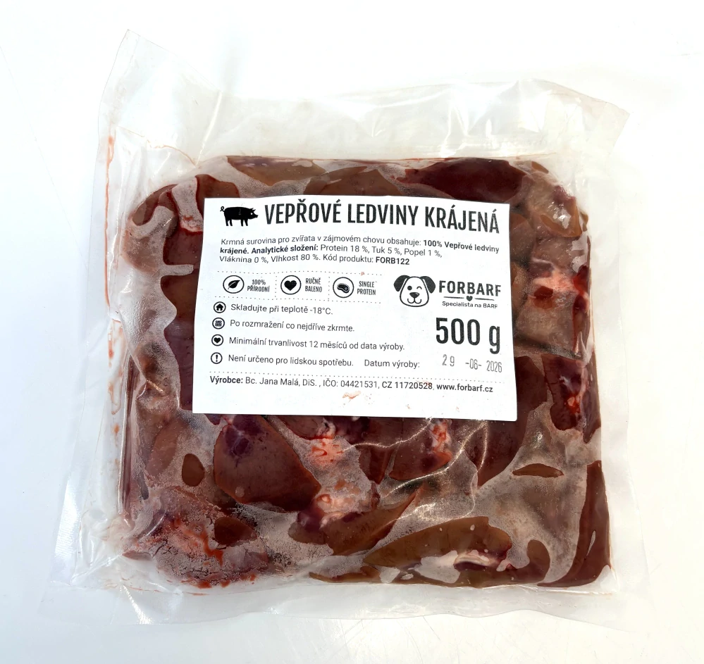 Forbarf | Vepřové ledvinky krájené 500 g