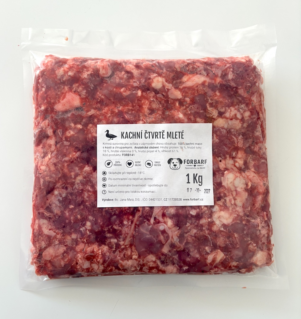 Forbarf | MIX Kachní čtvrtě mleté 1 kg