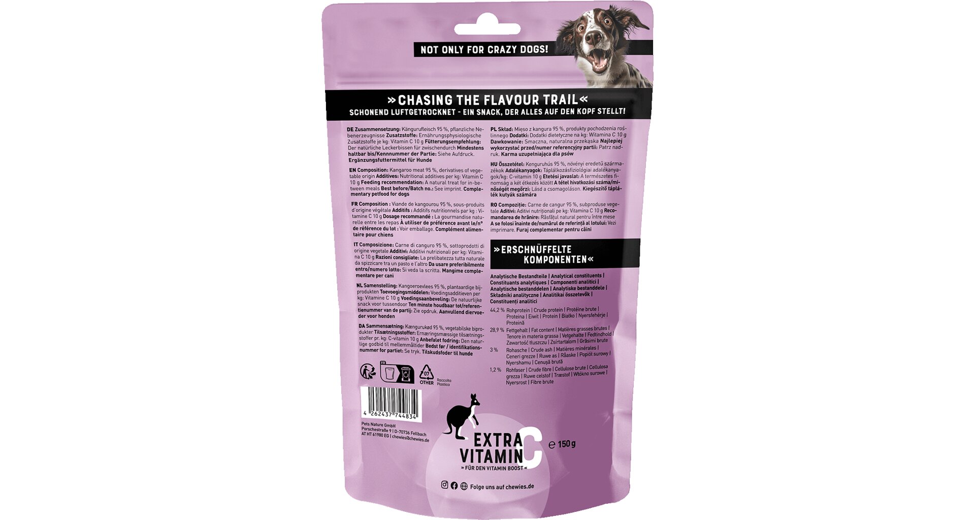 Chewies Fleischstreifen Soft Klokaní maso Mini 70 g