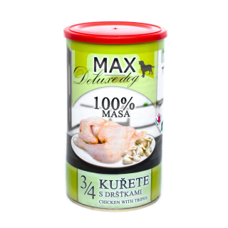 MAX deluxe 3/4 kuřete s dršťkami 1200 g 