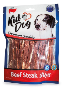 KIDDOG Hovězí steak v proužku 250 g