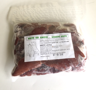 Krůtí játra kusová 500g - Maso od Amose