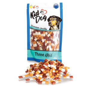 KIDDOG kuřecí a kachní masíčko s treskou 80 g