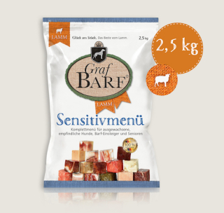 Graf Barf® Jehněčí menu sensitive 2,5 kg