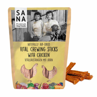 Vitální žvýkací tyčinky s hovězím a kuřecím masem 150 g - SANA 