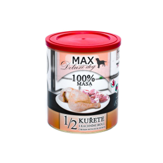 MAX Deluxe 1/2 kuřete s kachními srdci 800g