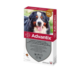 Advantix Spot On 4 x 6ml pro psy 40-60kg