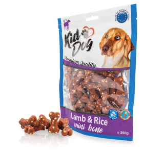 KIDDOG Jehněčí maso s rýží MINI kostičky 250 g