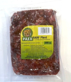 PAEX Koňský BARF mletý 500g (Barf Pferd)