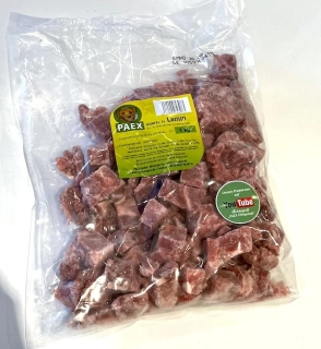 PAEX Jehněčí maso kostky 1kg (Wurfel 1a Lamm)