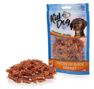 KIDDOG kachní prsa kousky 80 g