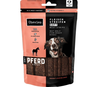 Chewies Fleischstreifen Soft Koňské maso Mini 70 g