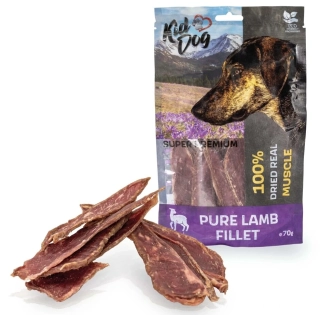 KIDDOG SUPER PREMIUM 100% jehněčí čistá svalovina bez aditiv 70 g