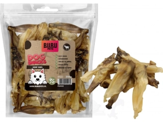 BUBU PETS Kozí sušené uši 300g