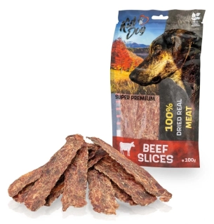 KIDDOG SUPER PREMIUM 100% hovězí maso v pásku bez aditiv 100 g