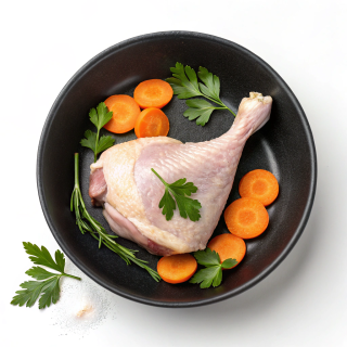 Forbarf | MIX Kachní čtvrtě mleté, Mrkev & Petrželka 1 kg