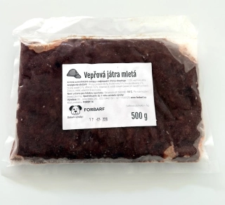 Forbarf | Vepřová játra mletá 500g