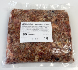 Forbarf | Kachní čtvrtě s mrkví, jablkem a borůvkami 1 kg