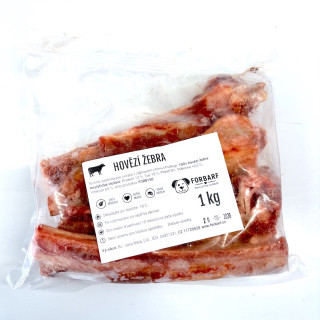 Forbarf | Hovězí žebra 1 kg