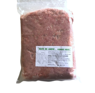 Krůtí maso s kostí sekané 1kg - Maso od Amose